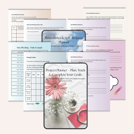 Mega Bundle — Mental Health + Productivity & Goal Planners