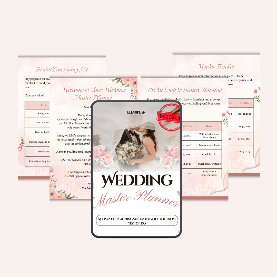Ultimate Wedding Master Planner