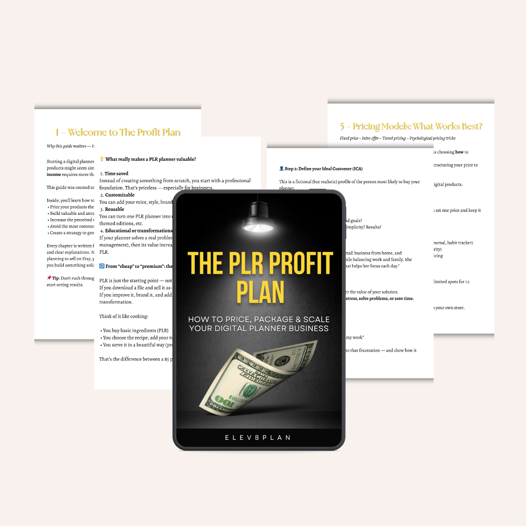 Ultimate Elev8Plan Mega Bundle – The Complete Digital Planner Business Kit