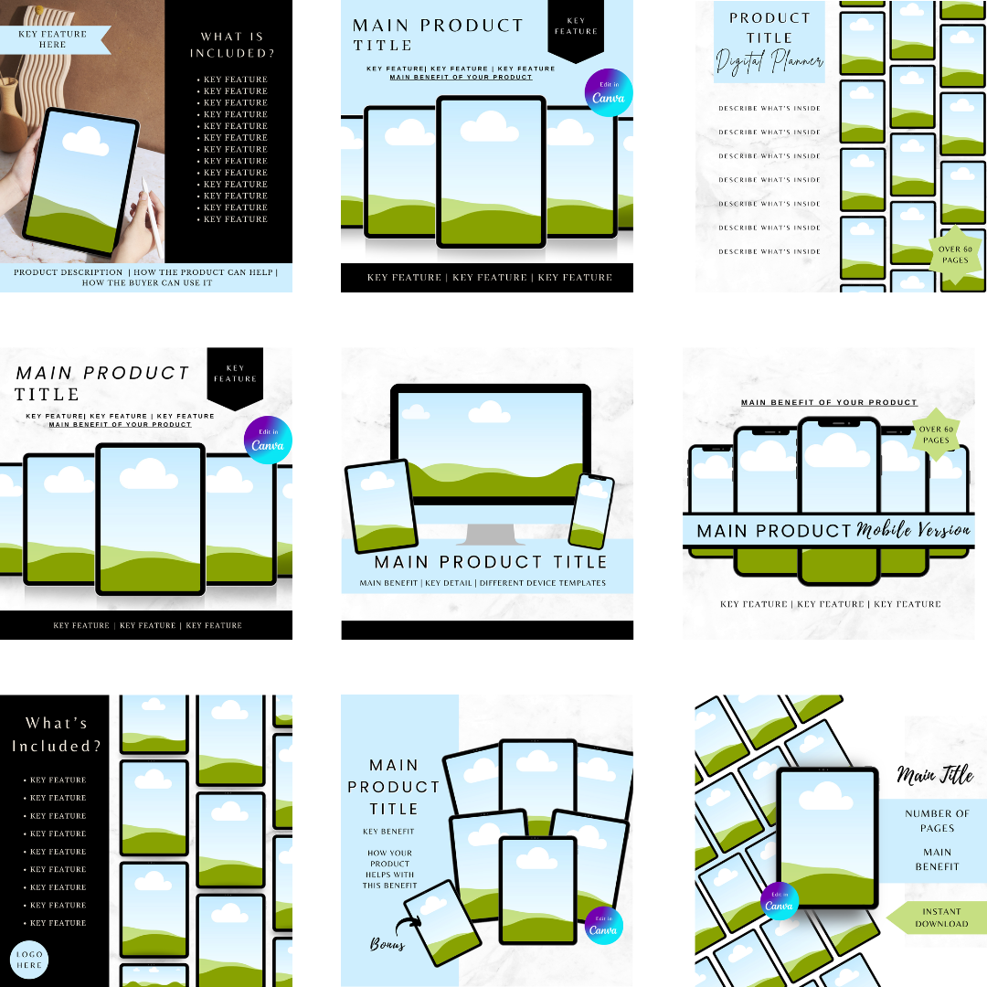 132 Premium Device Mockups Pack