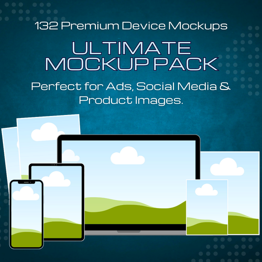 132 Premium Device Mockups Pack