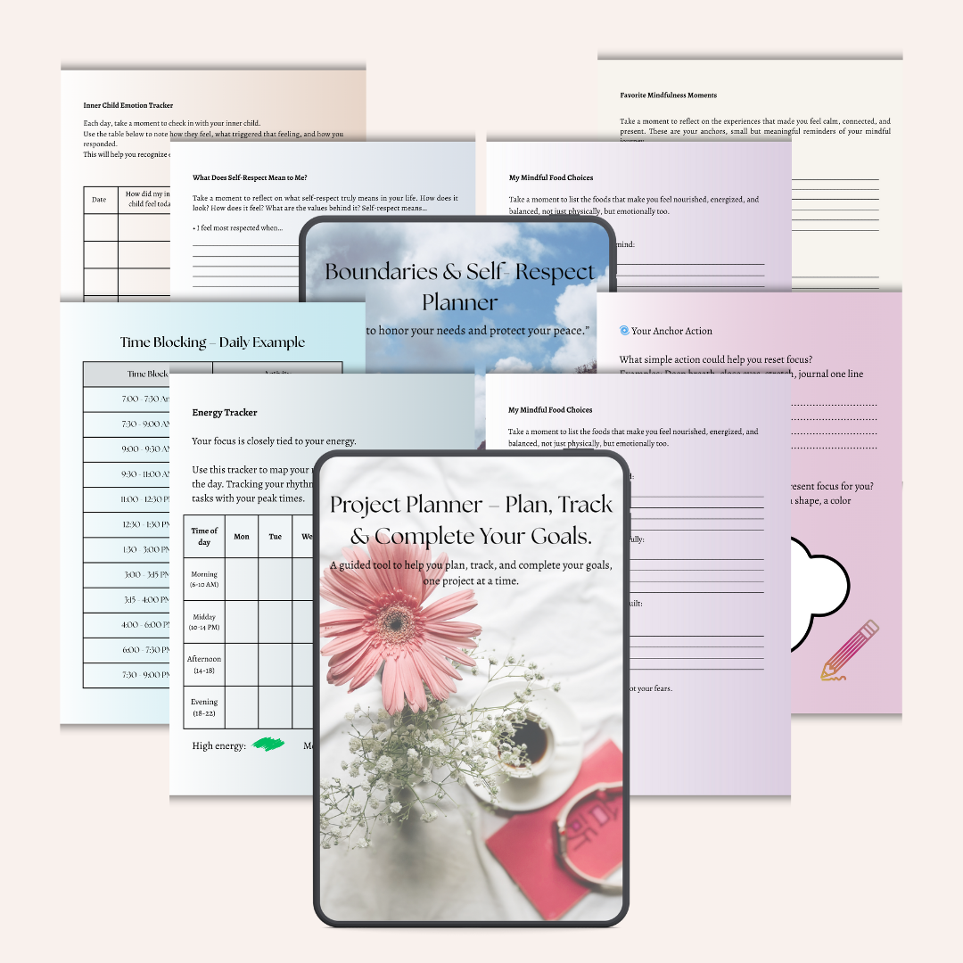 Mega Bundle — Mental Health + Productivity & Goal Planners