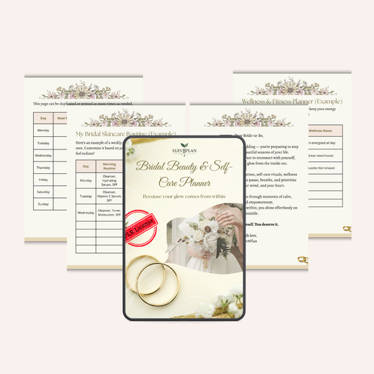 Bridal Beauty & Self-Care Planner