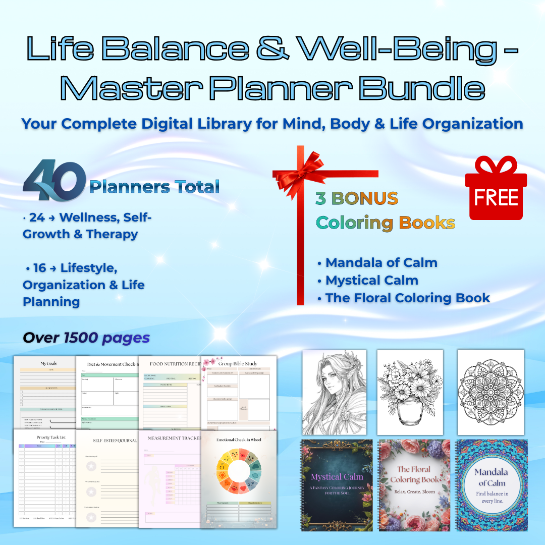 Life Balance & Well-Being Master Bundle