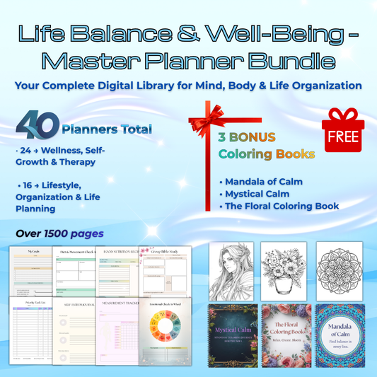 Life Balance & Well-Being Master Bundle