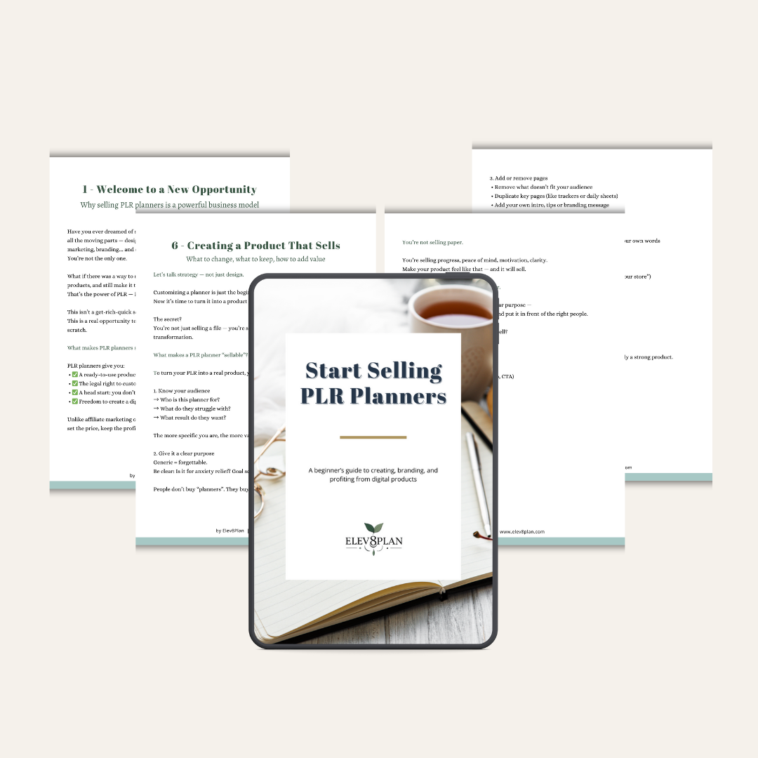 Ultimate Elev8Plan Mega Bundle  – The Complete Digital Planner Business Kit