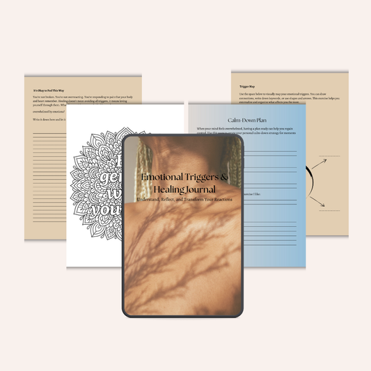 Stress & Calm Essentials — 2 Guided Journals + Bonus Coloring Book