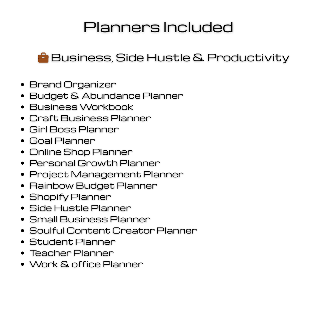 Creator and Business Pro Essentials Bundle