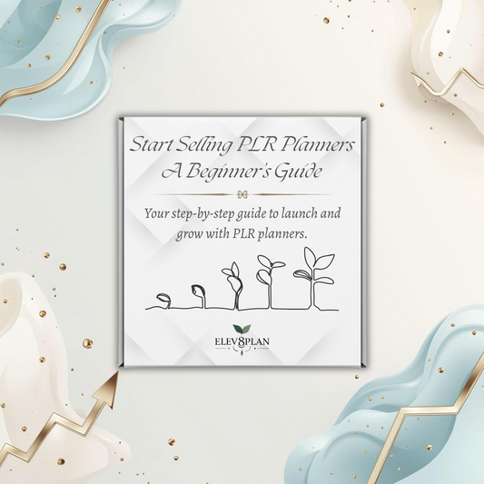 Start Selling PLR Planners – A Beginner’s Guide